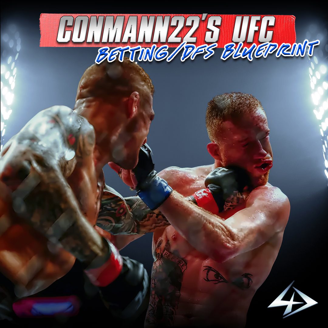 Conmann22's UFC DFS Blueprint
