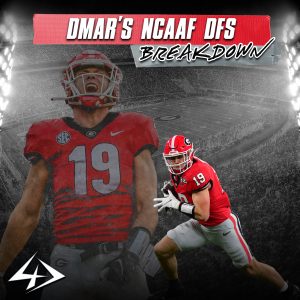 DMar's DraftKings CFB Daily Fantasy Plays